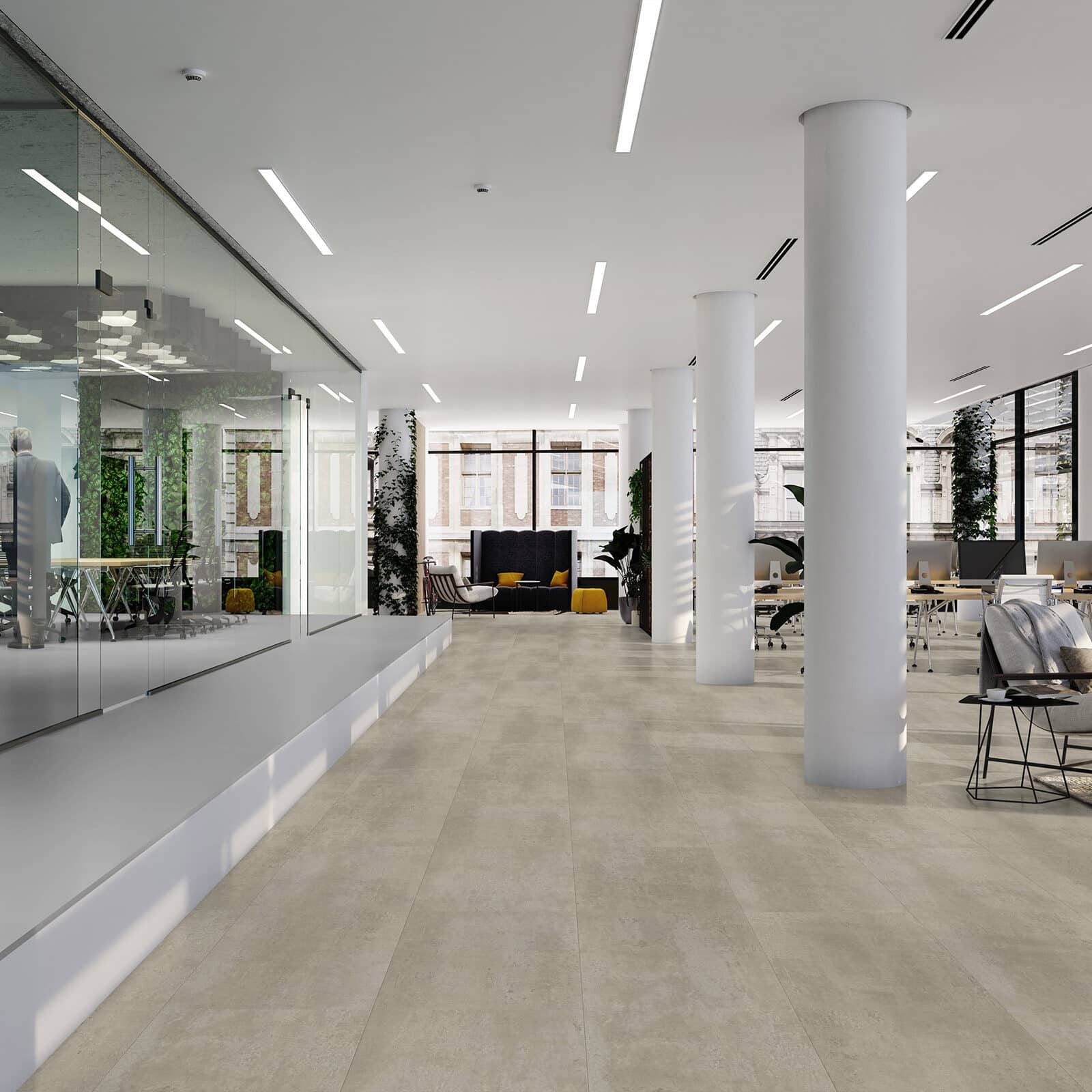 Vivafloors - Tegel 1750 Click PVC