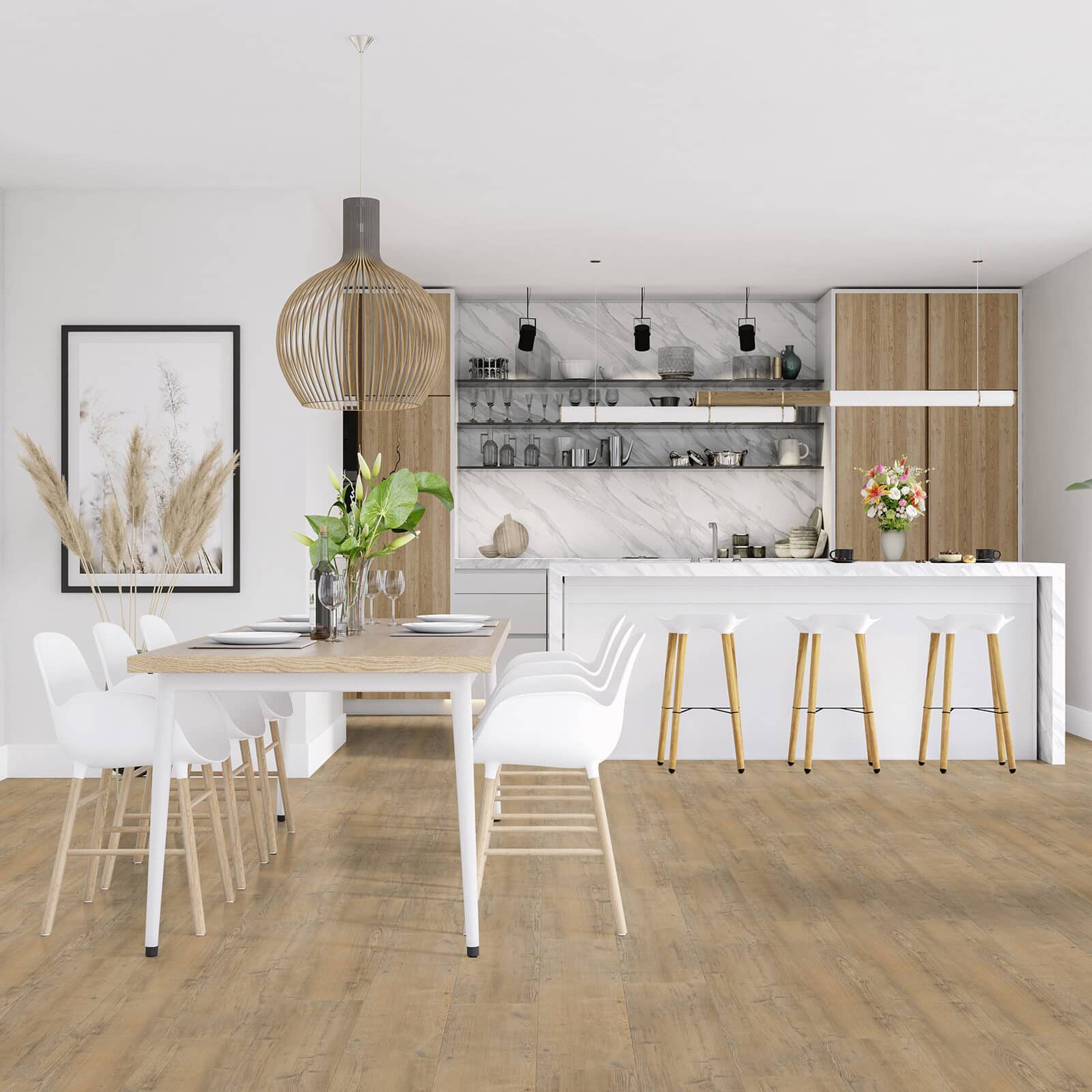 Vivafloors - Naaldhout 4203 Click PVC